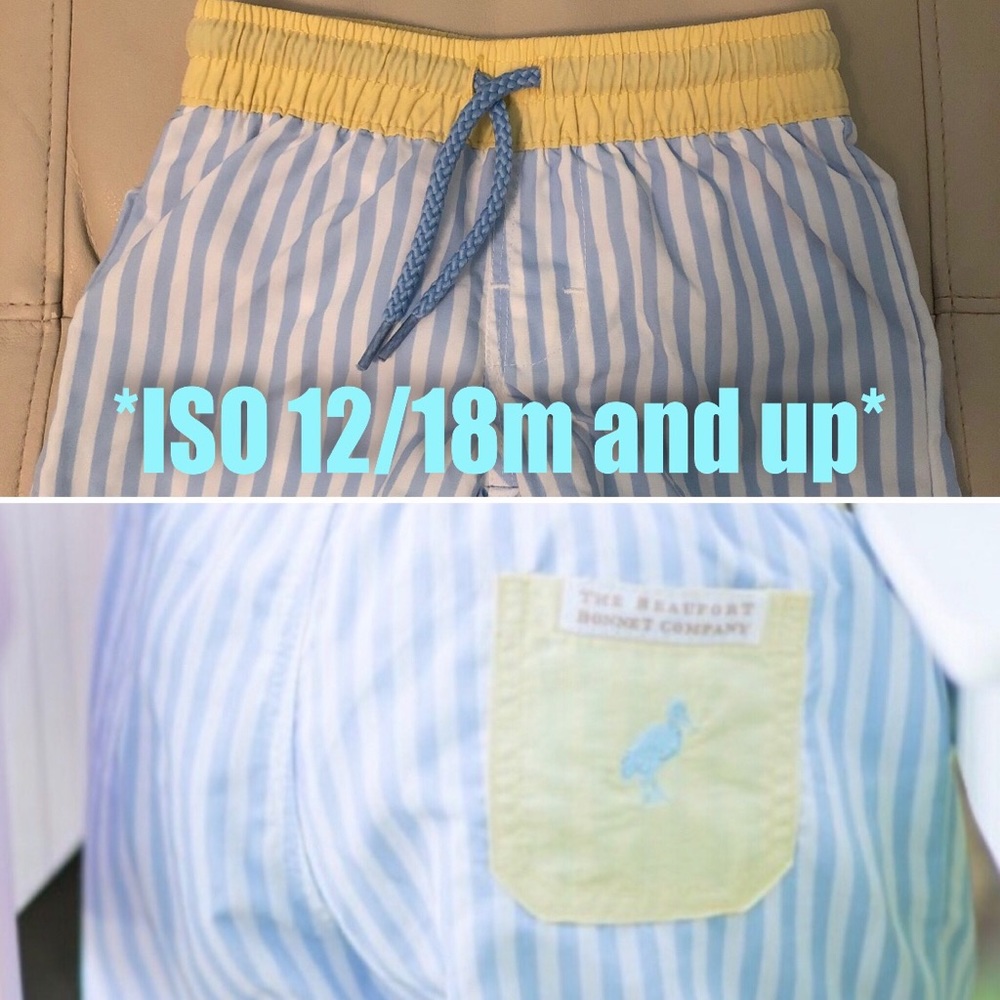 ISO these The Beaufort Bonnet Company swim trunks